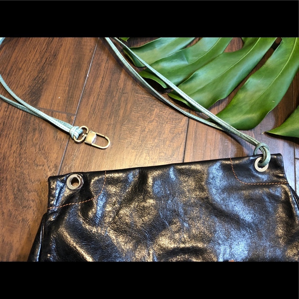 SABINA New York Leather Envelope Clutch Bag - Picture 8 of 9